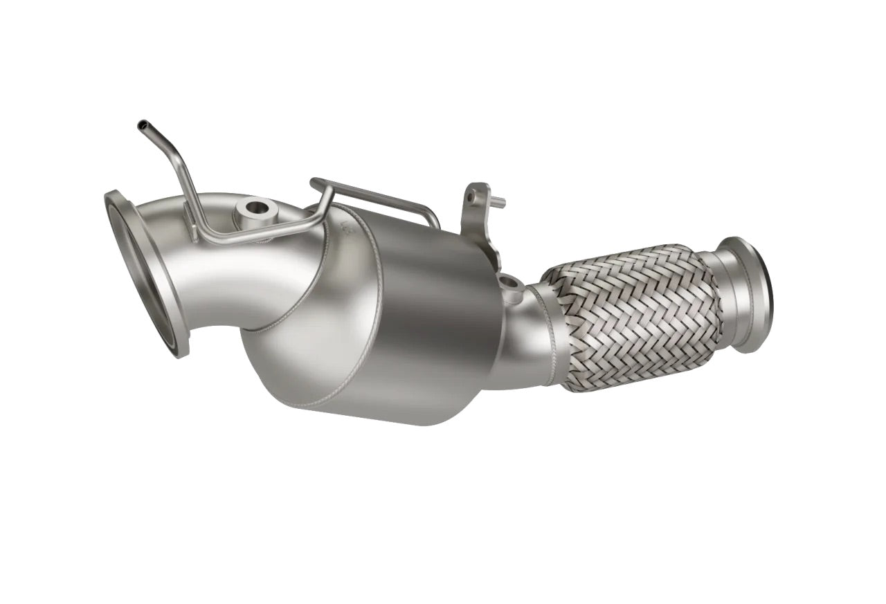 HJS ECE Downpipe BMW 20i/30i B48 F&G-Reihe OPF bis 10/2020