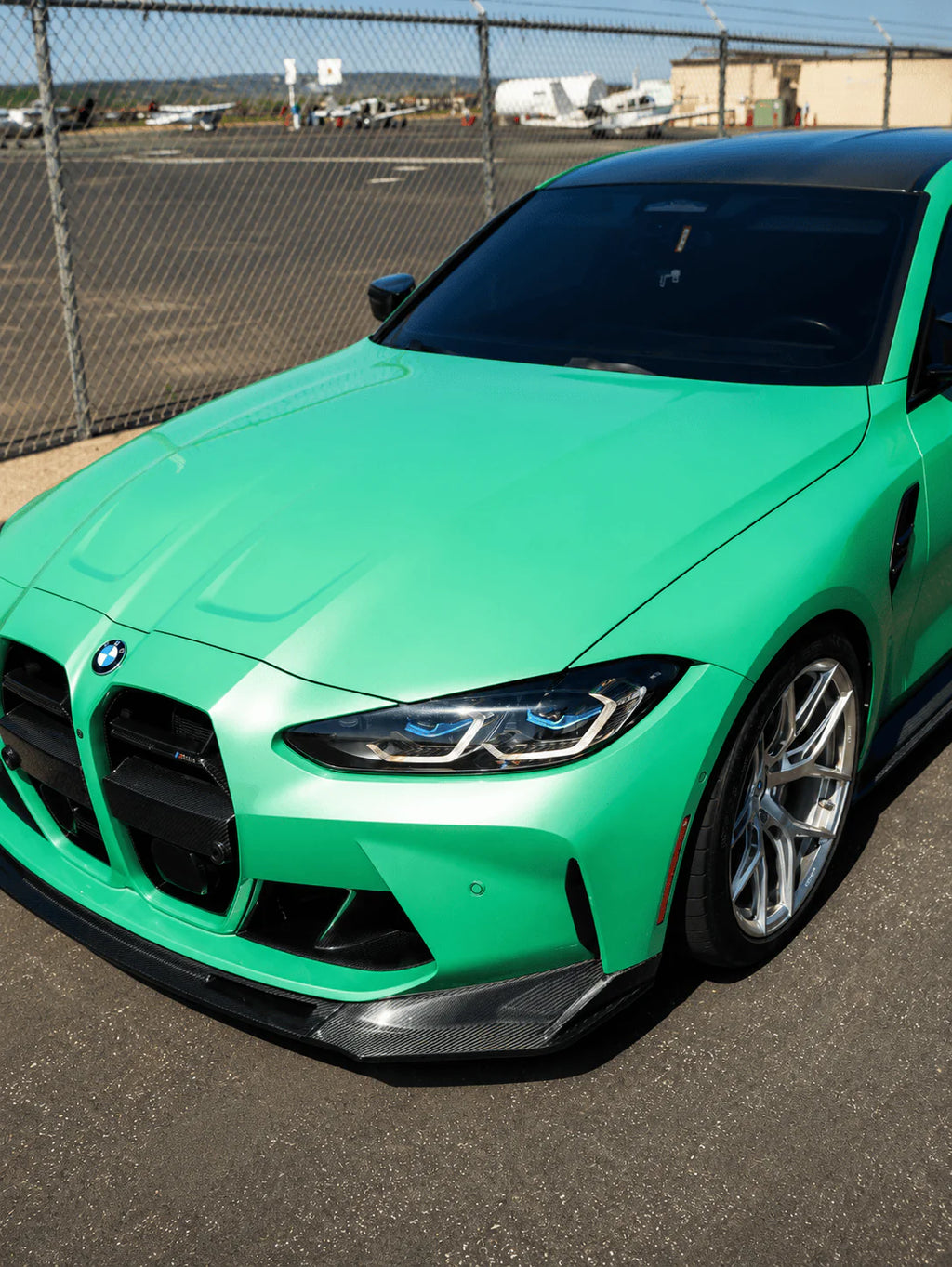 Carbon Frontlippe V-Style für BMW M3/M4(G80,G81,G82,G83)