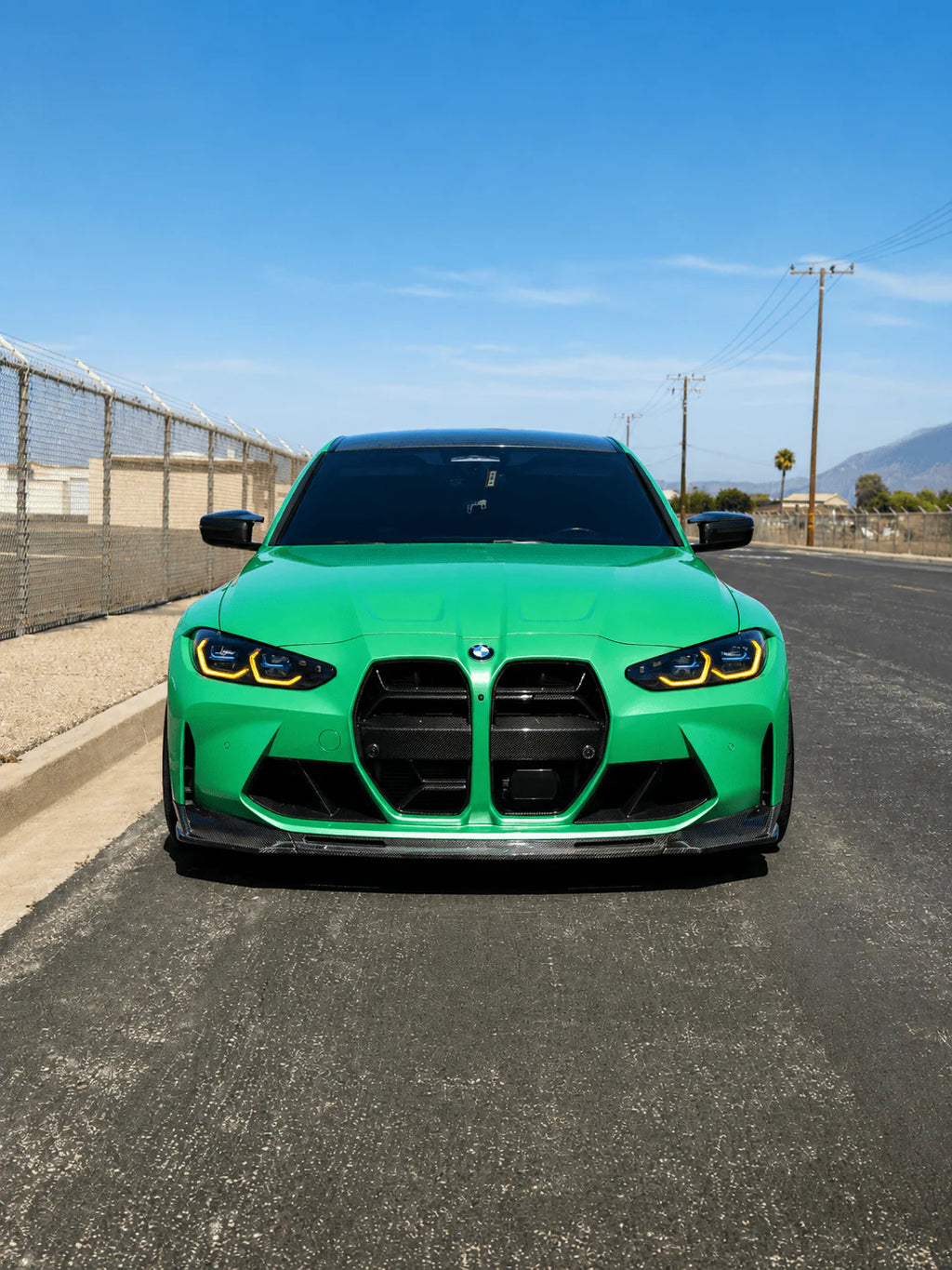 Carbon Frontlippe V-Style für BMW M3/M4(G80,G81,G82,G83)
