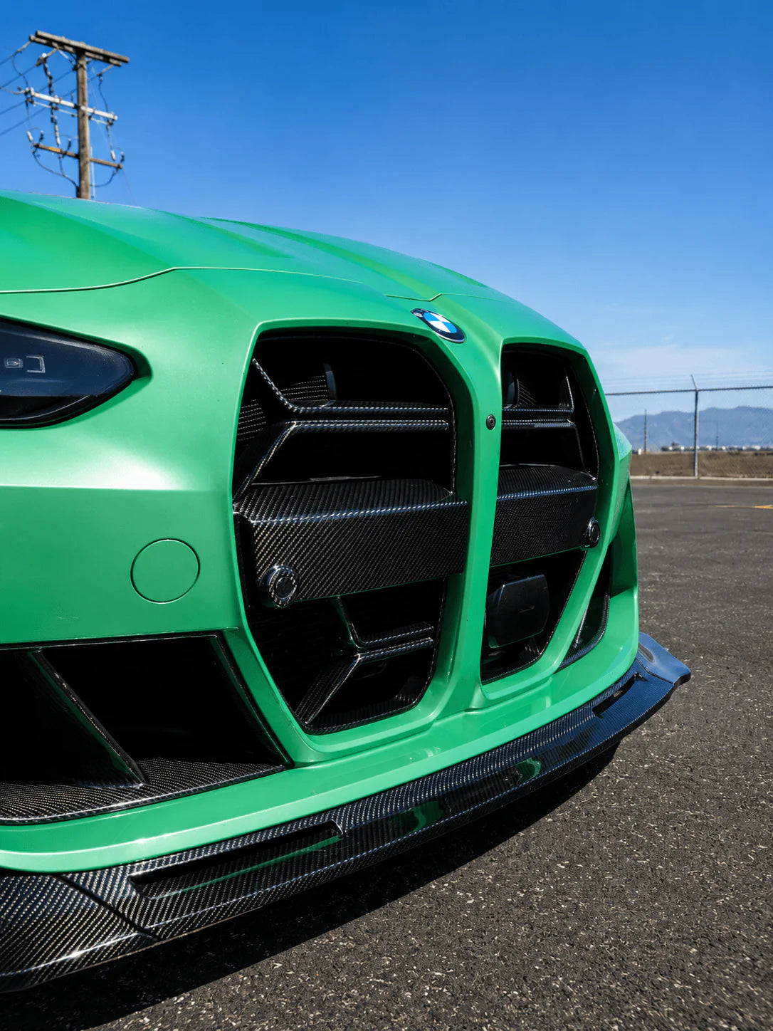Carbon Frontlippe V-Style für BMW M3/M4(G80,G81,G82,G83)
