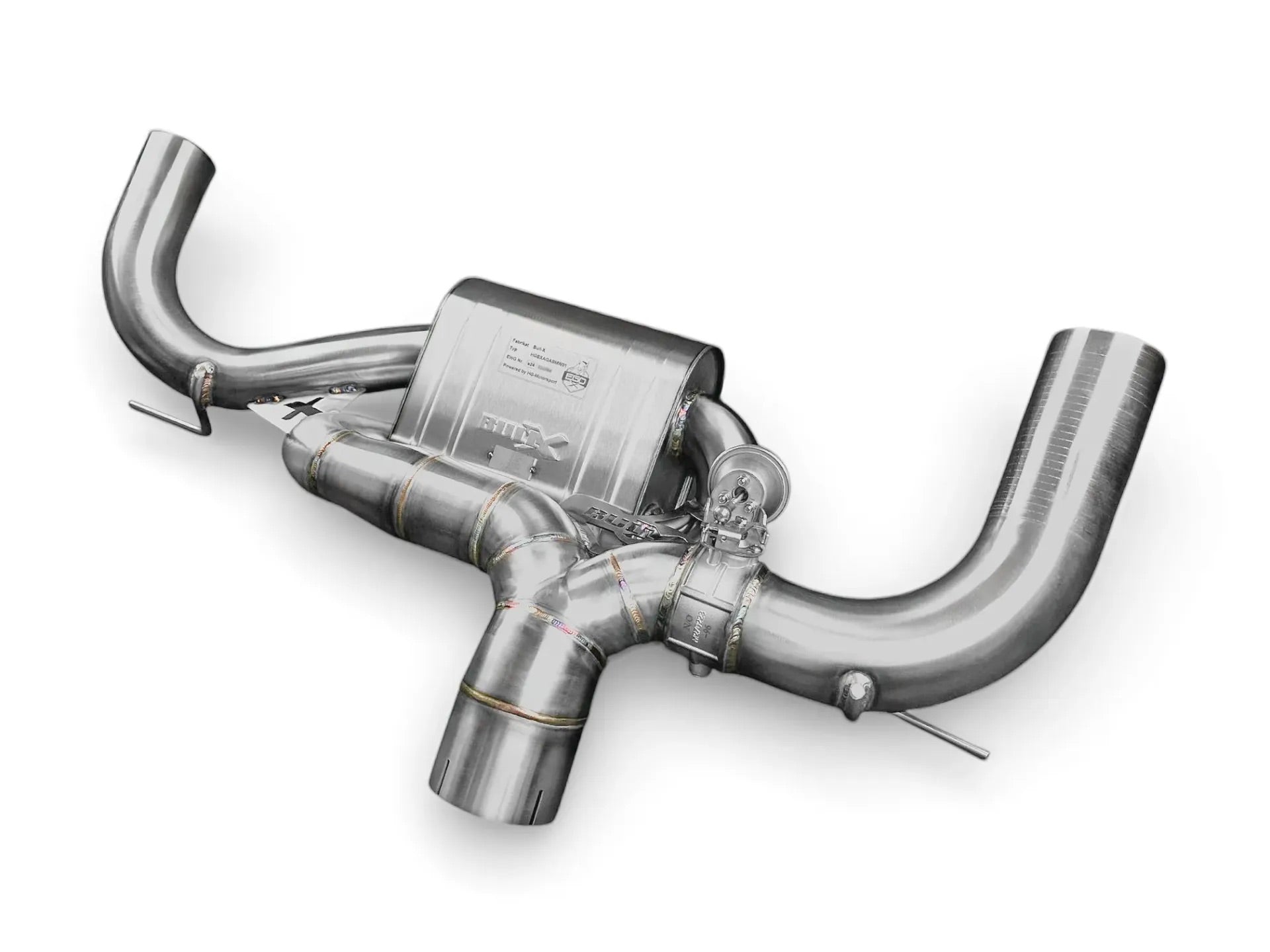 EGO-X Abgasanlage 3,5" BMW 135i/140i F20/F21 (mit ECE*)