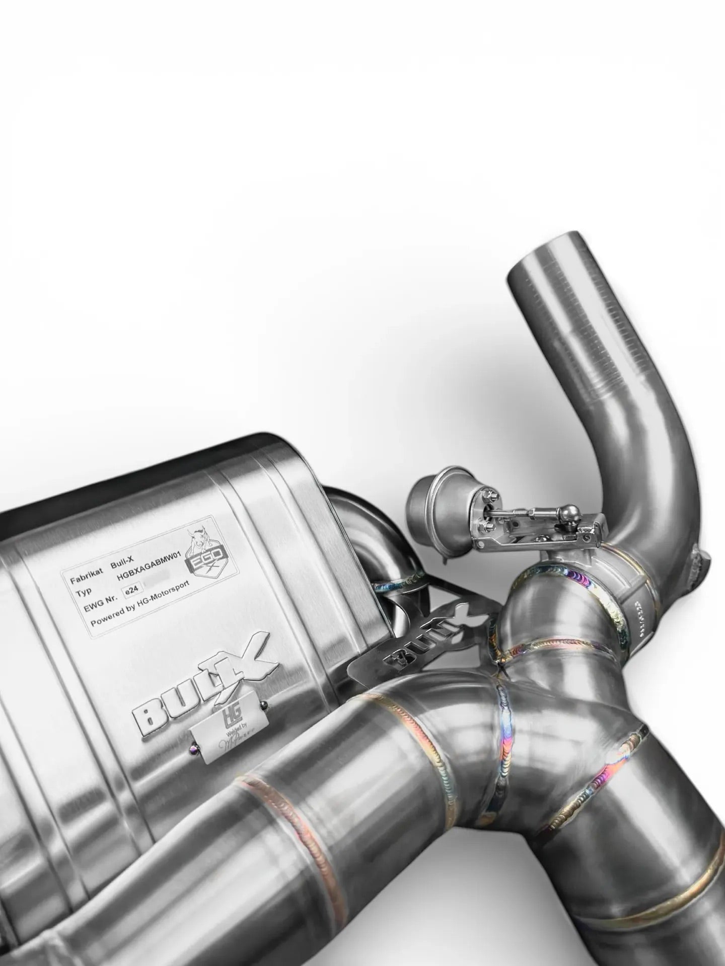 EGO-X Abgasanlage 3,5" BMW 135i/140i F20/F21 (mit ECE*)