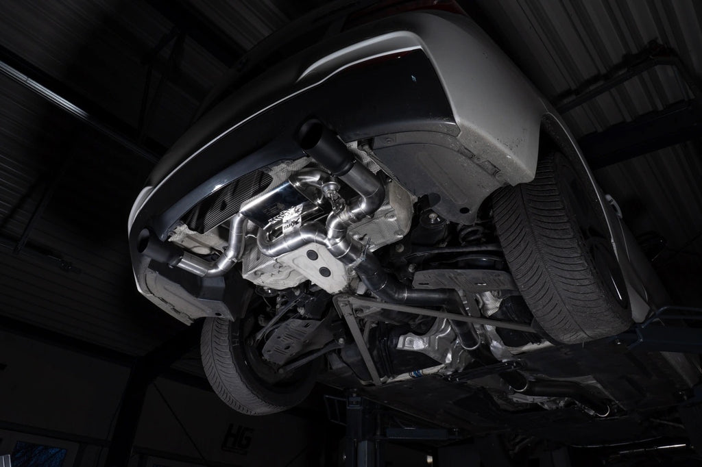 EGO-X Klappenabgasanlage 3,5" für BMW 335i / 340i F30/F31 | ECE Performance Anlage