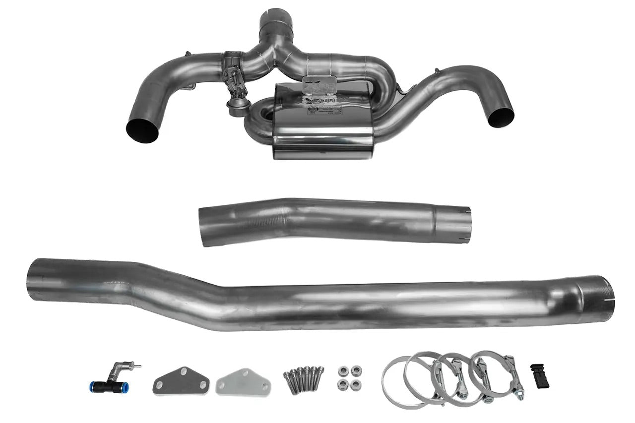 EGO-X Klappenabgasanlage 3,5" für BMW 335i / 340i F30/F31 | ECE Performance Anlage