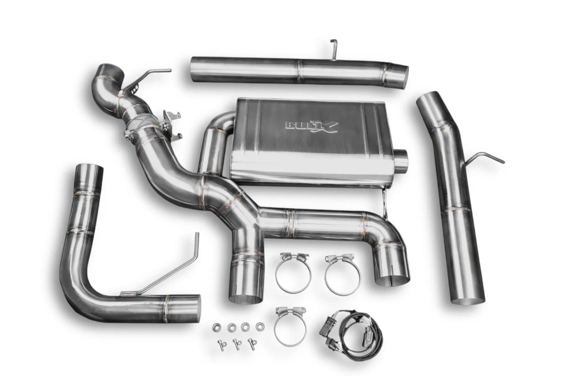 EGO-X Klappenabgasanlage 3,5" BMW BMW X3 / X4 M440i G3X/G4X 354/360 PS (mit ECE*)