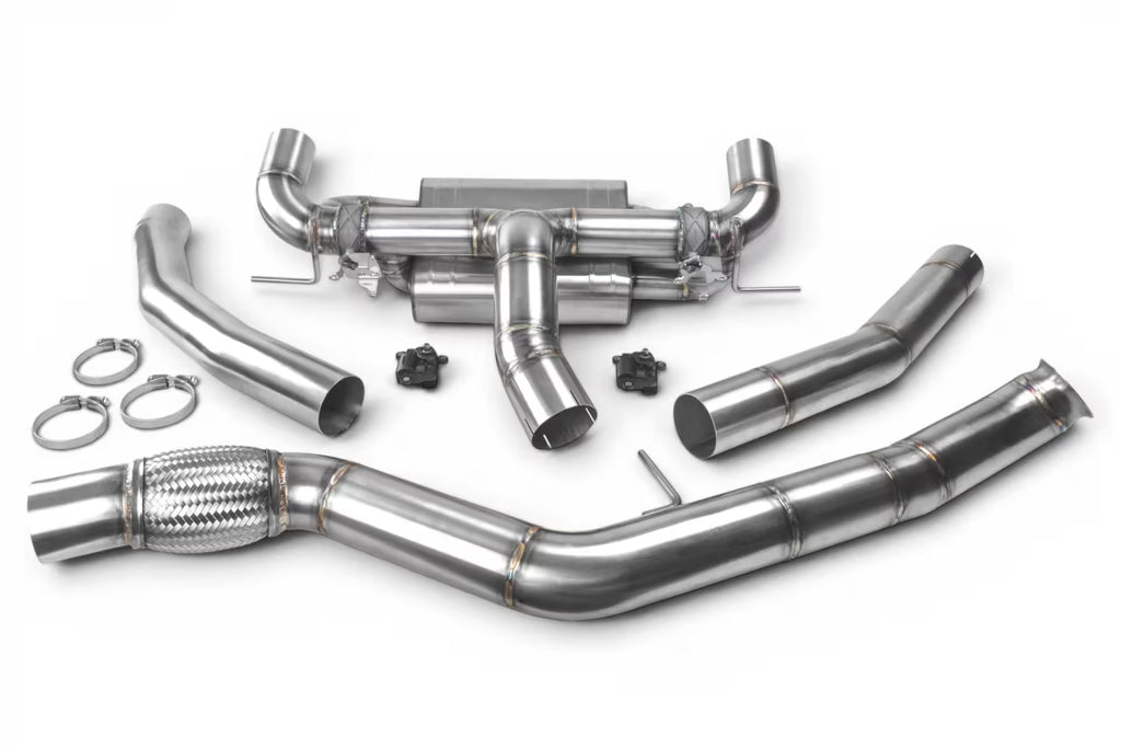 EGO-X Klappenabgasanlage 3,5" / 89mm BMW M2 F87 (N55)  (mit ECE*)