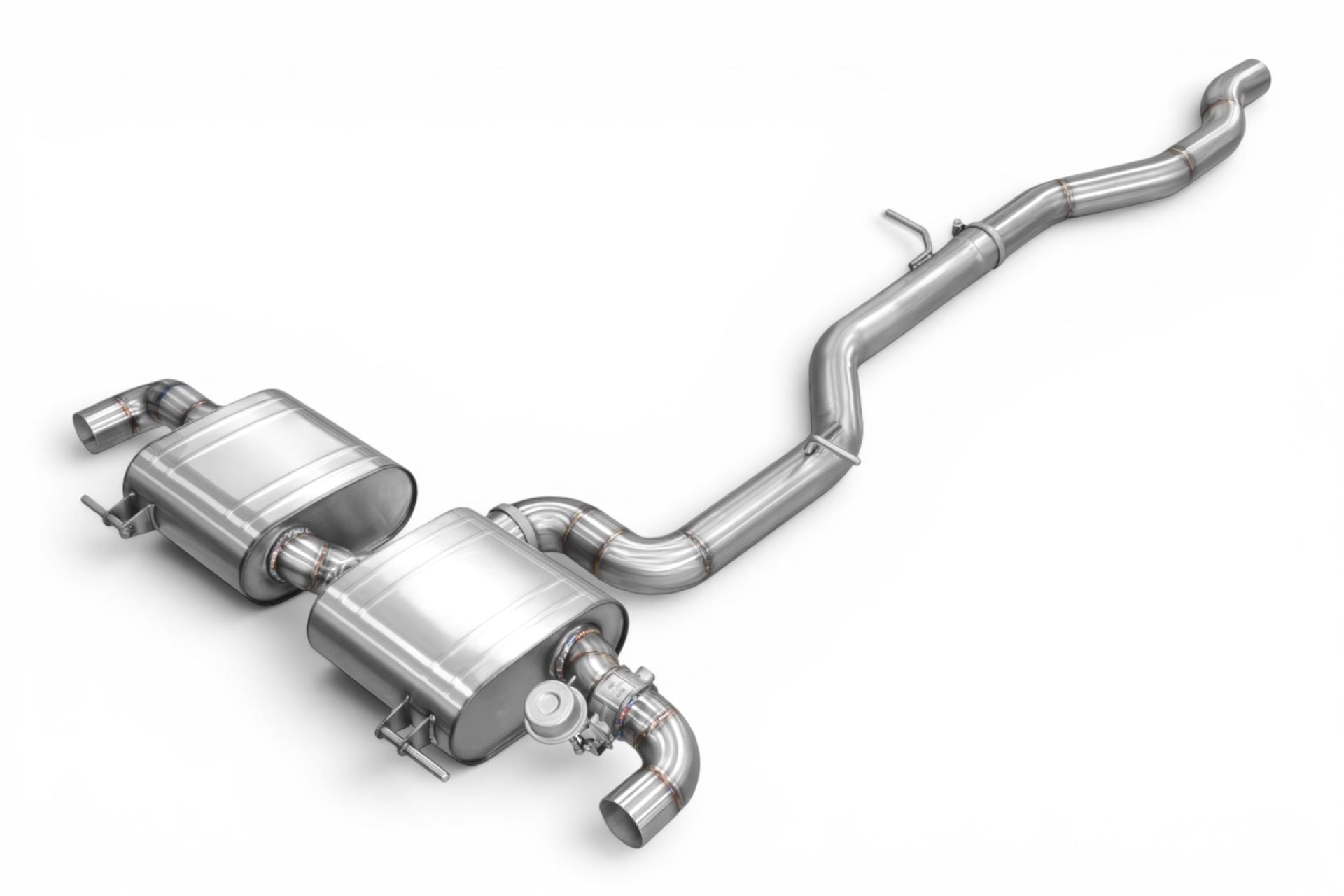 EGO-X Klappenabgasanlage 3" Audi S1 8X 2.0 TFSI 231PS quattro (mit ECE*)