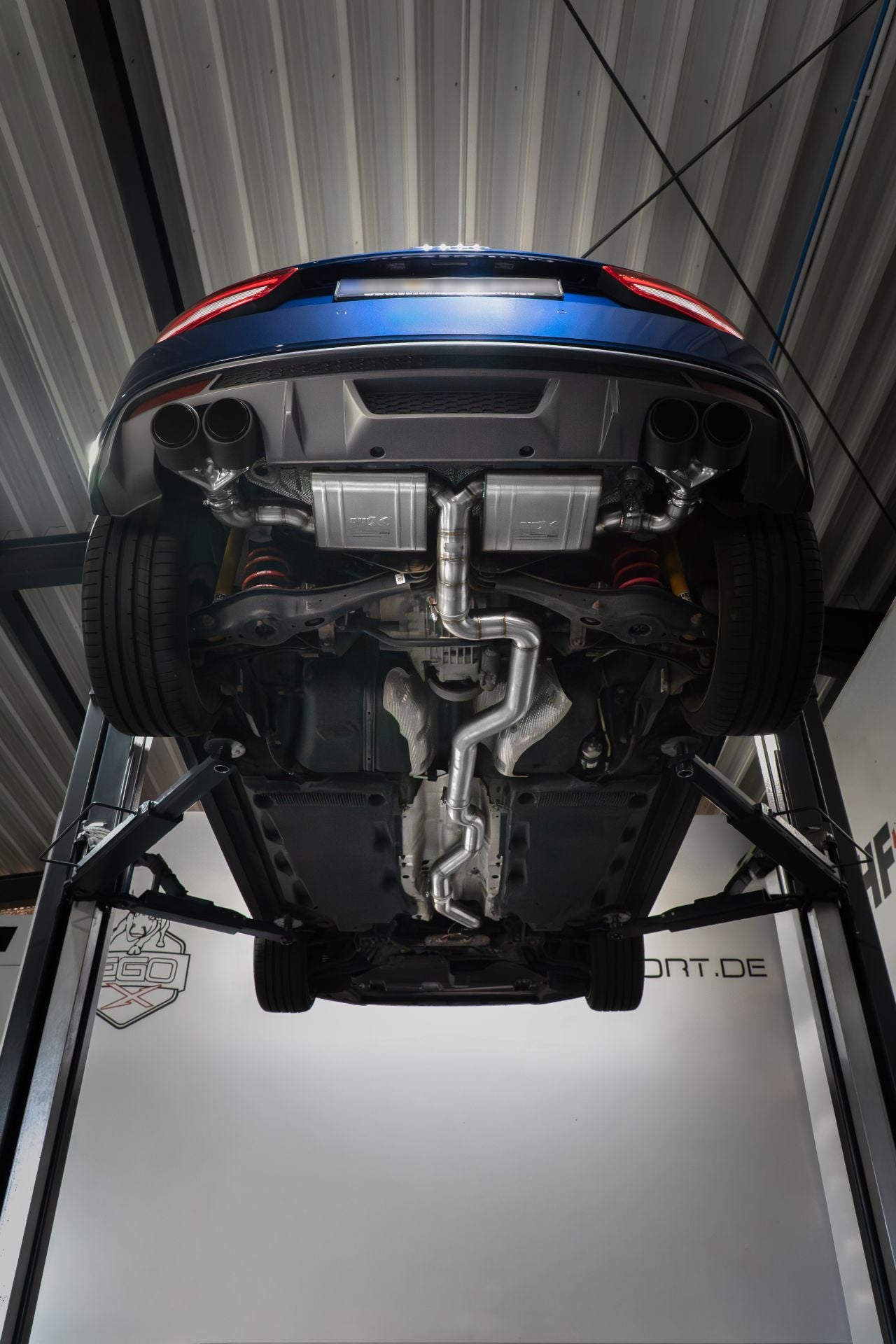 EGO-X Klappenabgasanlage 3" Audi S1 8X 2.0 TFSI 231PS quattro (mit ECE*)