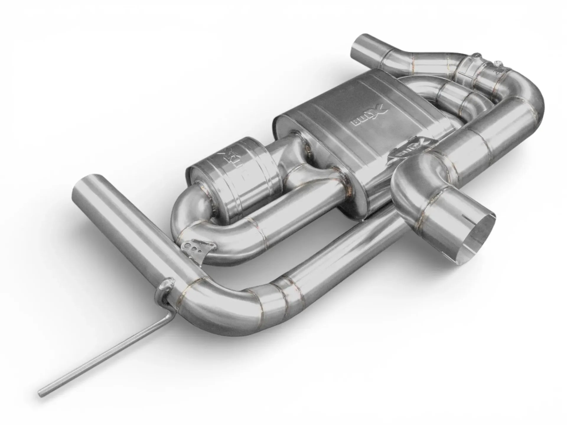 EGO-X Abgasanlage 3,5" Audi TT 8S Coupe quattro 230PS ECE