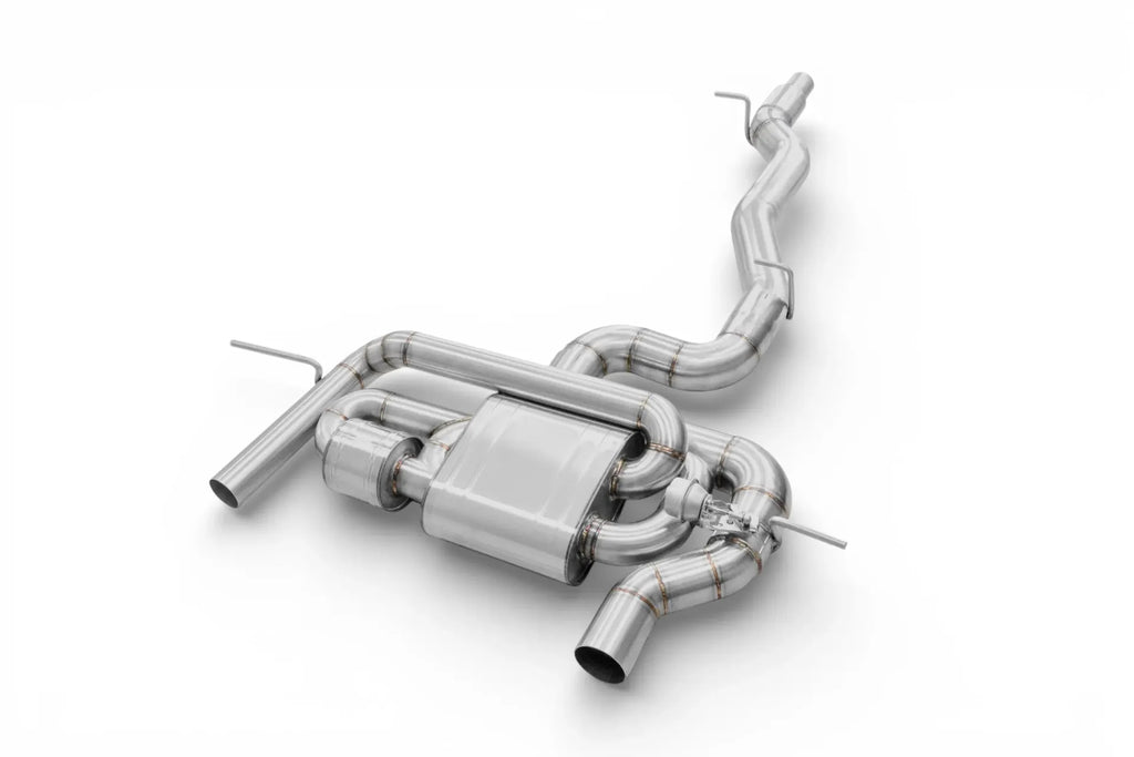 EGO-X Abgasanlage 3,5" Audi TT 8S Coupe quattro 230PS ECE