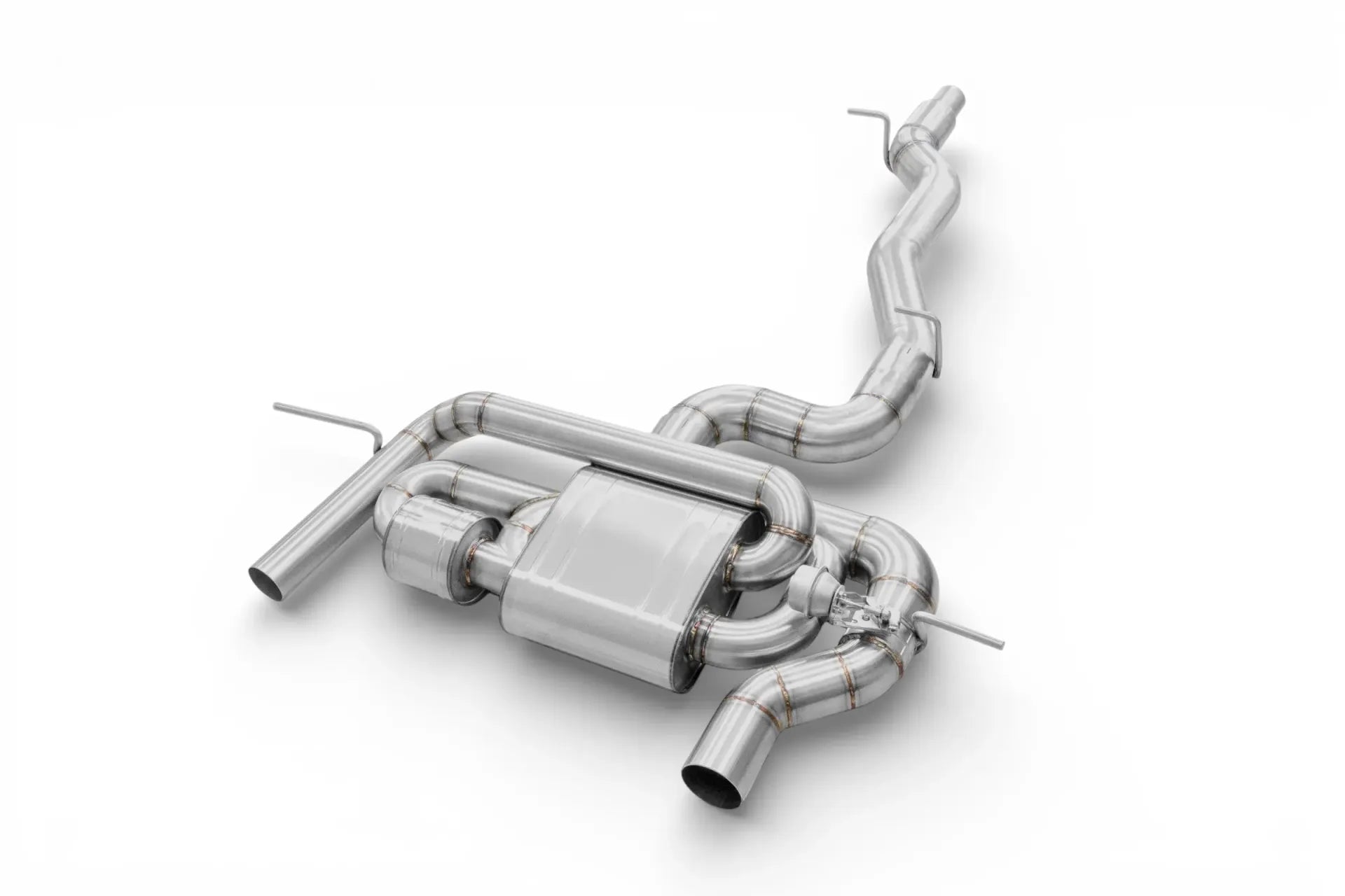 EGO-X Abgasanlage 3,5" Audi TT 8S Coupe quattro 230PS ECE