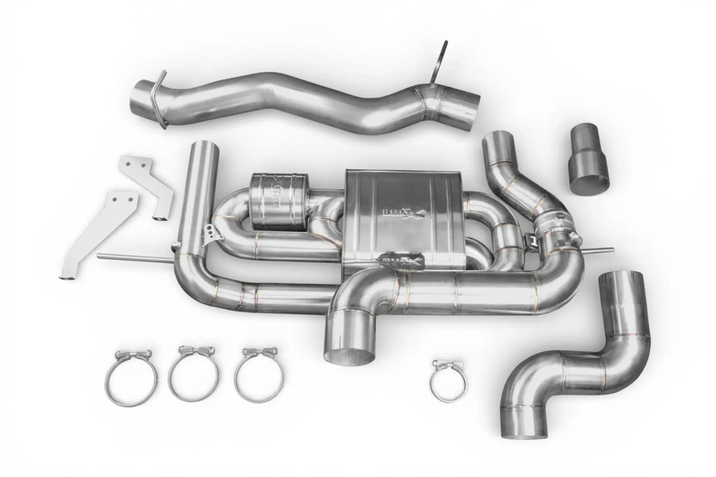EGO-X Abgasanlage 3,5" Audi TT 8S Coupe quattro 230PS ECE
