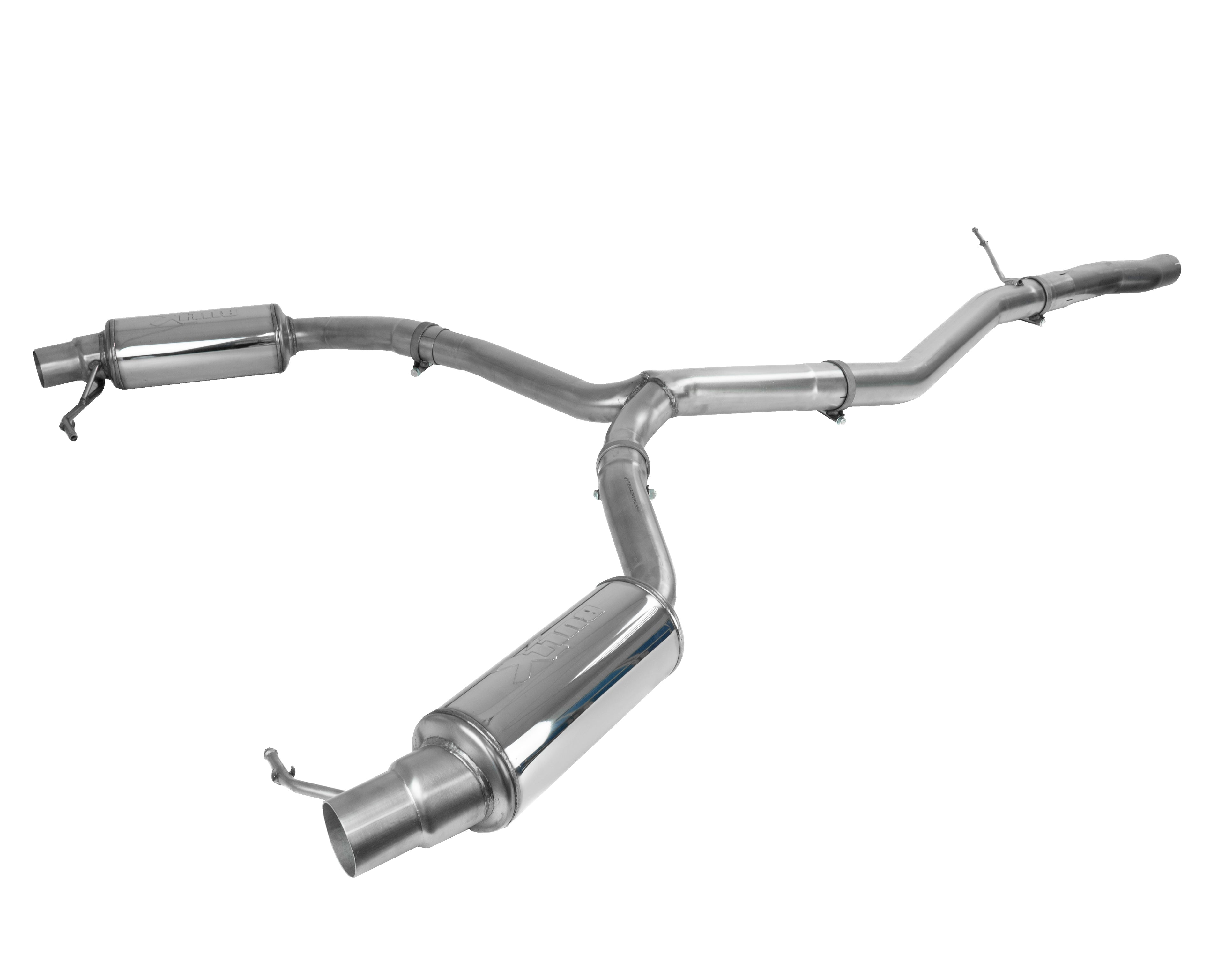 Bull-X ECE Abgasanlage 2,75" Audi A4/A5 B8 2.0-3.0 TDI