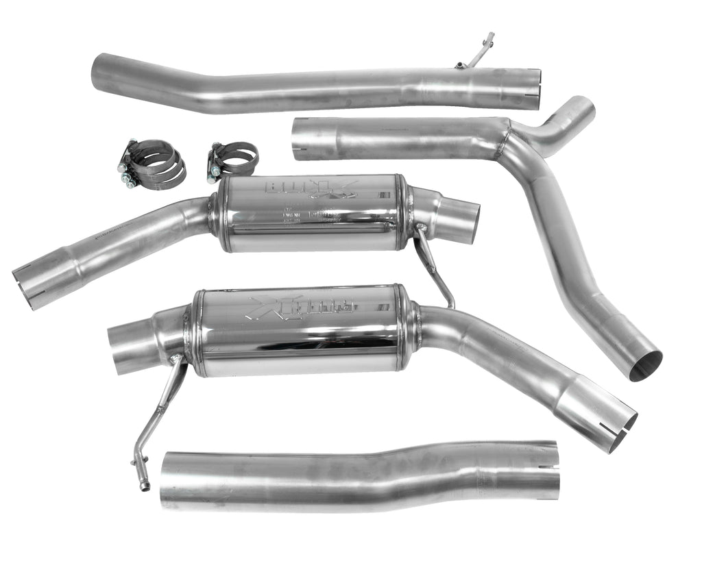Bull-X ECE Abgasanlage 2,75" Audi A4/A5 B8 2.0-3.0 TDI
