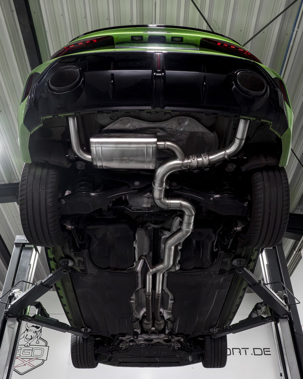 EGO-X Klappenabgasanlage 3,5" Audi RS3 8Y quattro | ECE Performance Exhaust