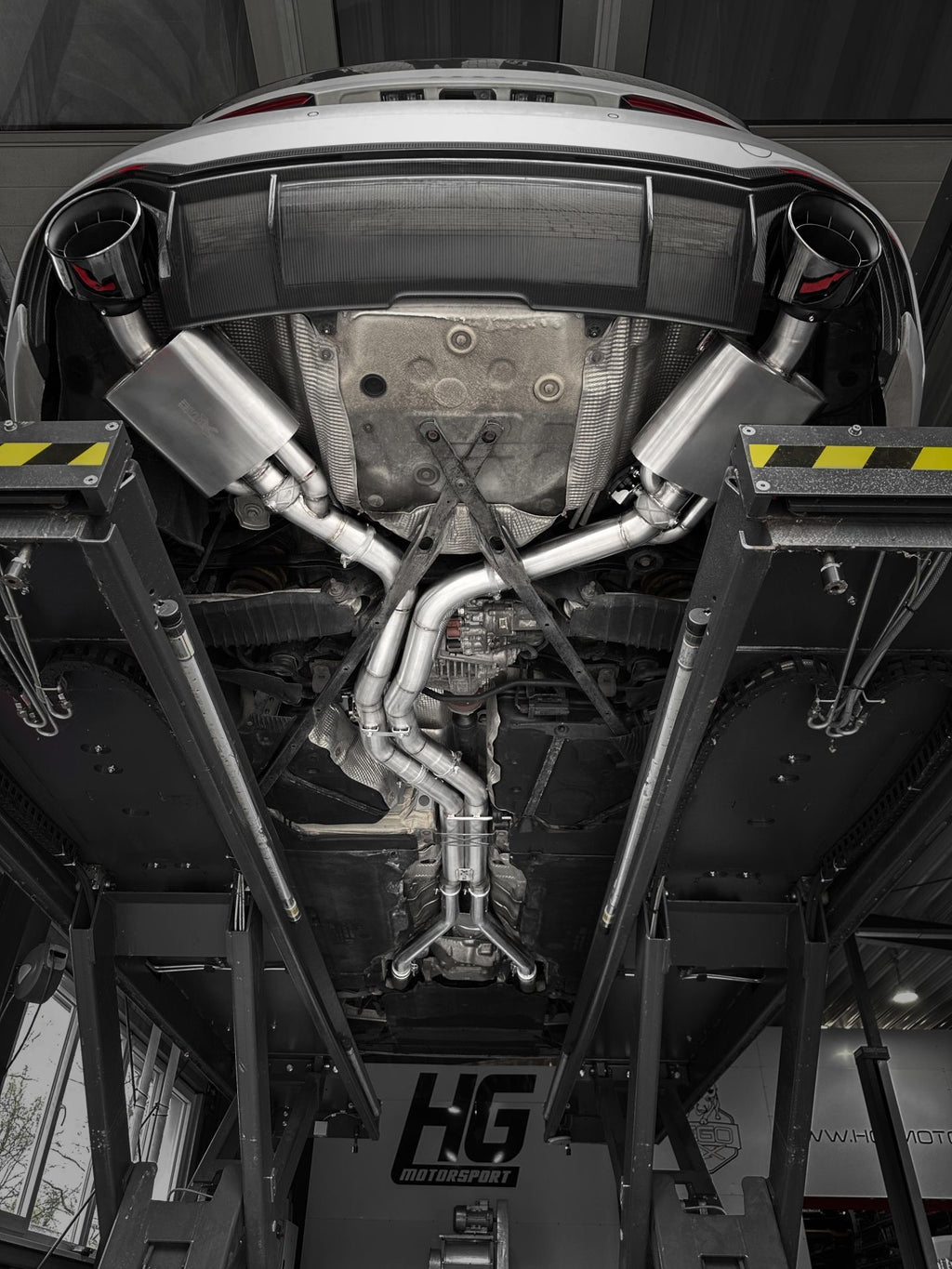 EGO-X Klappenabgasanlage Audi RS4/RS5 B9 quattro 450PS OPF (mit ECE*)