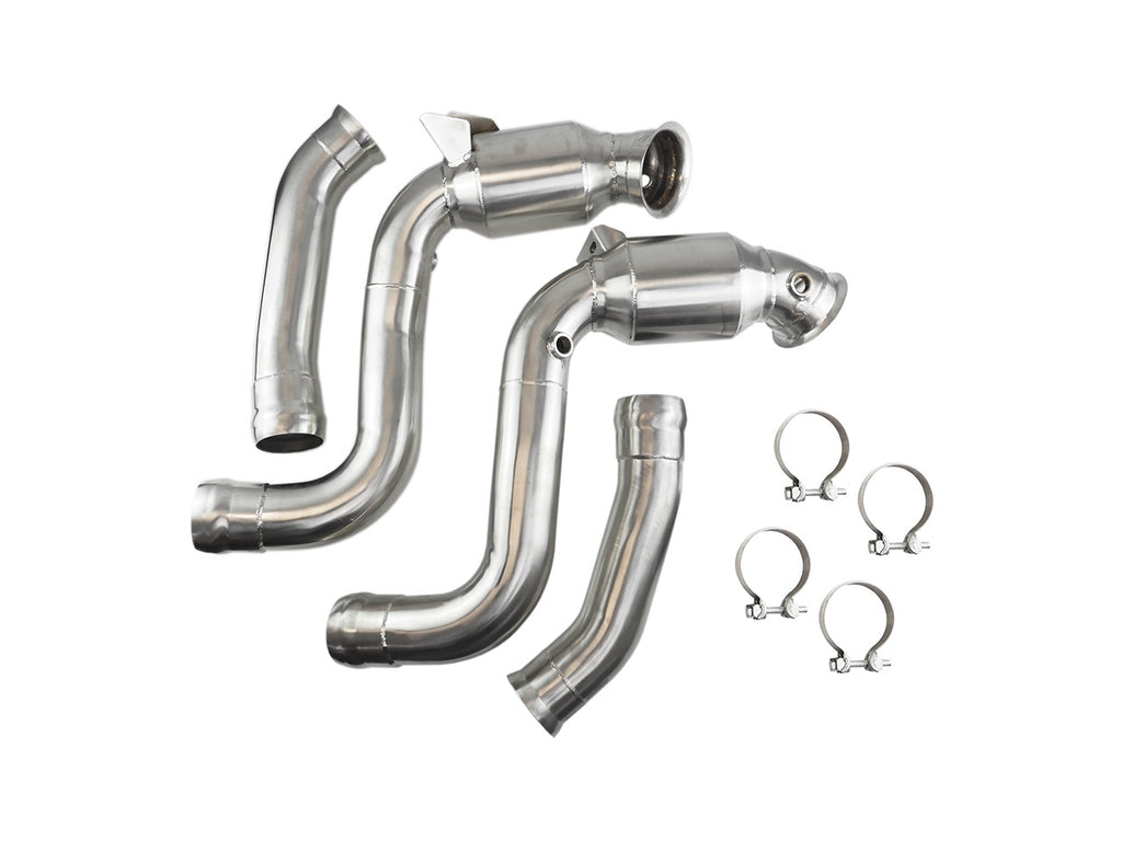 Bull-X Downpipe 3" Mercedes C63, C63S AMG 205 4.0T