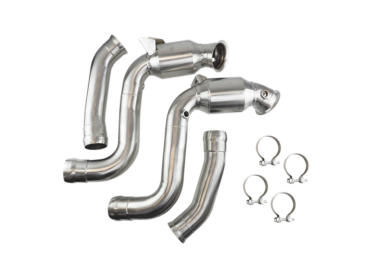 Bull-X Downpipe 3" Mercedes C63, C63S AMG 205 4.0T