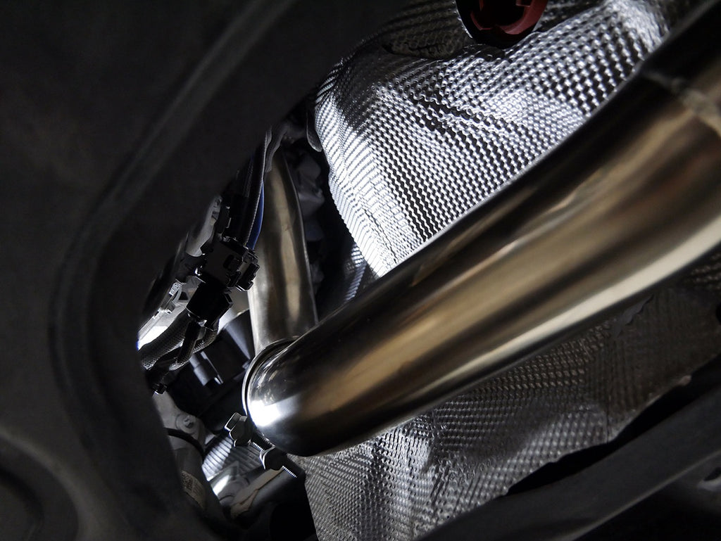 Bull-X Downpipe 3" Mercedes C63, C63S AMG 205 4.0T