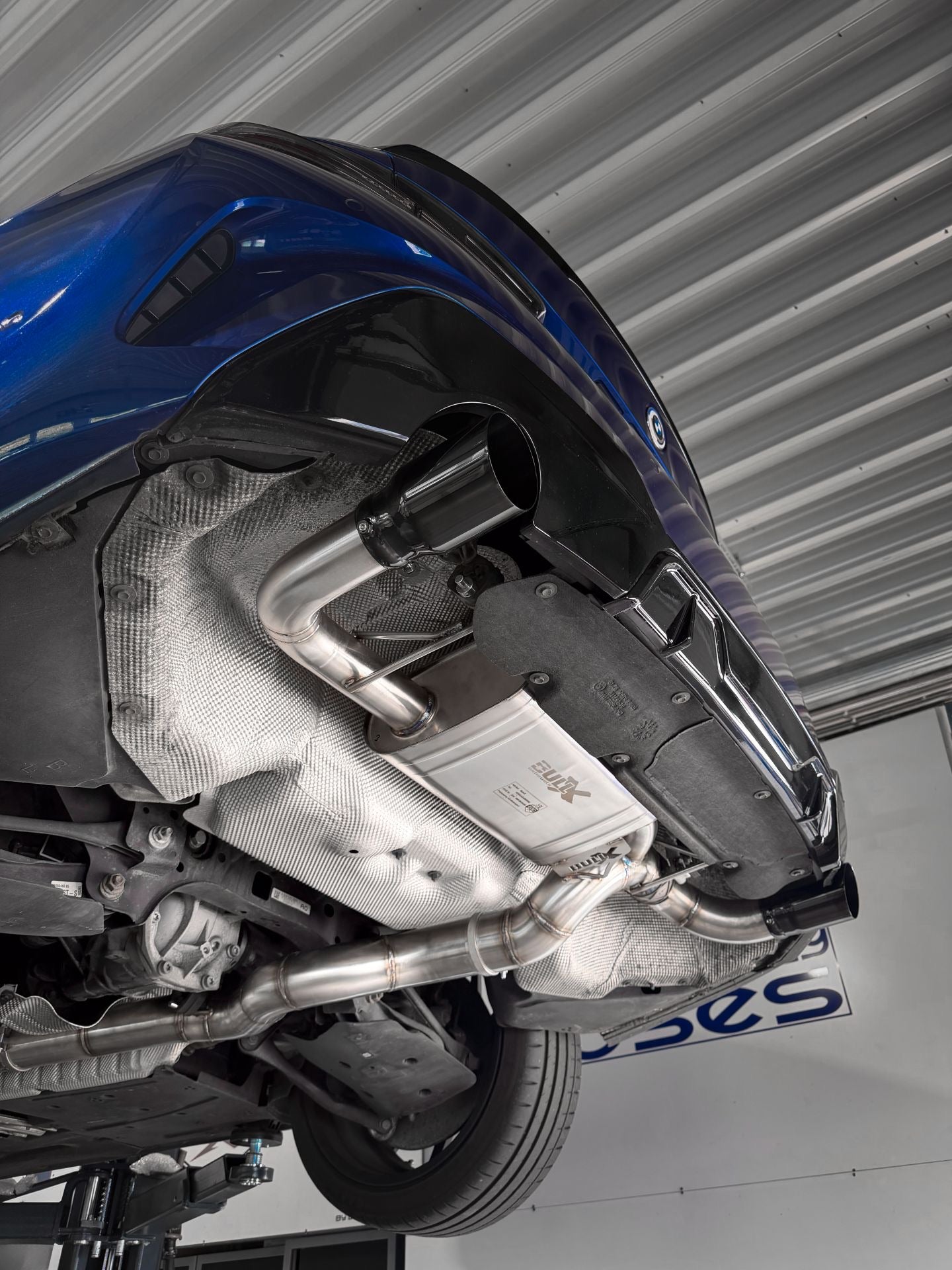 EGO-X Abgasanlage 3,5" / 89mm BMW 320/330i G20/G21 420/430i G22/G23/G26 184/245/258PS (mit ECE*)