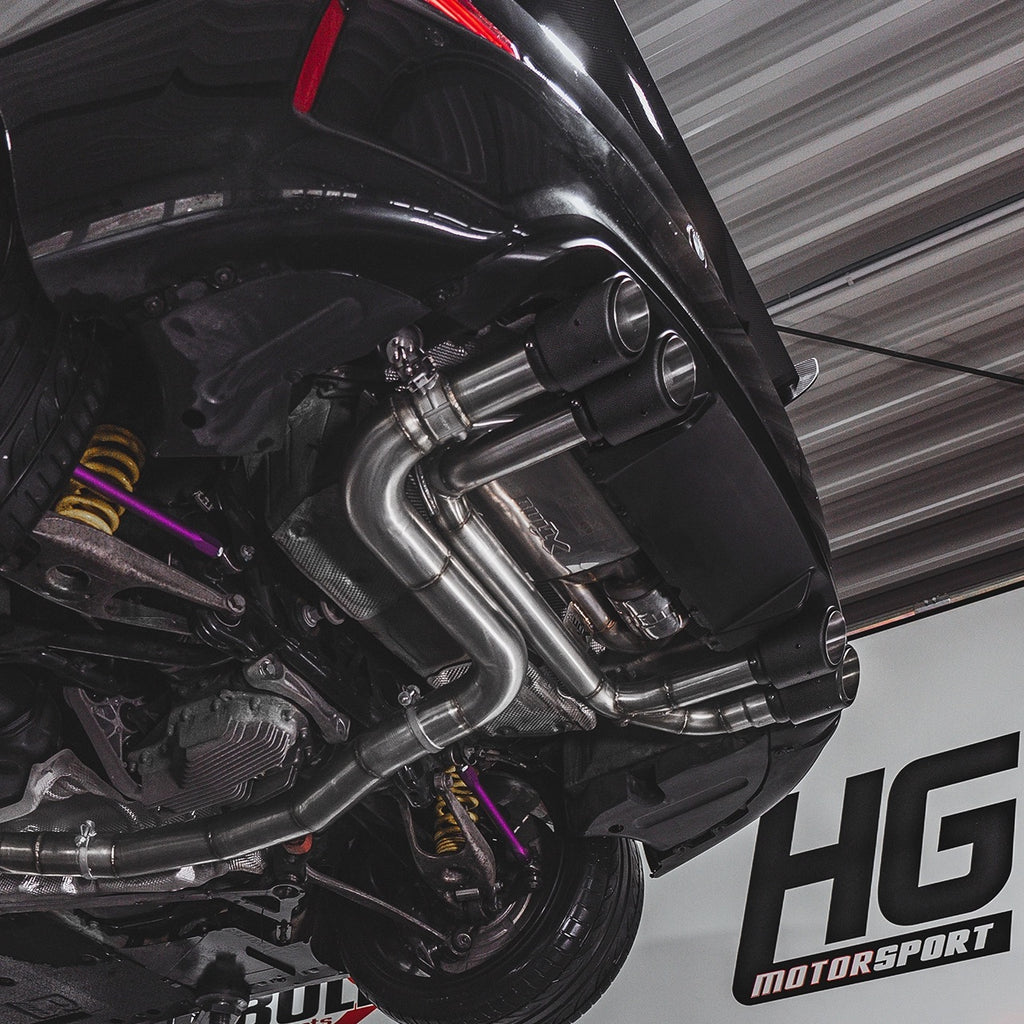 EGO-X Klappenabgasanlage 3,5"/89mm BMW M2 Competition F22/F87 411PS (mit ECE*)