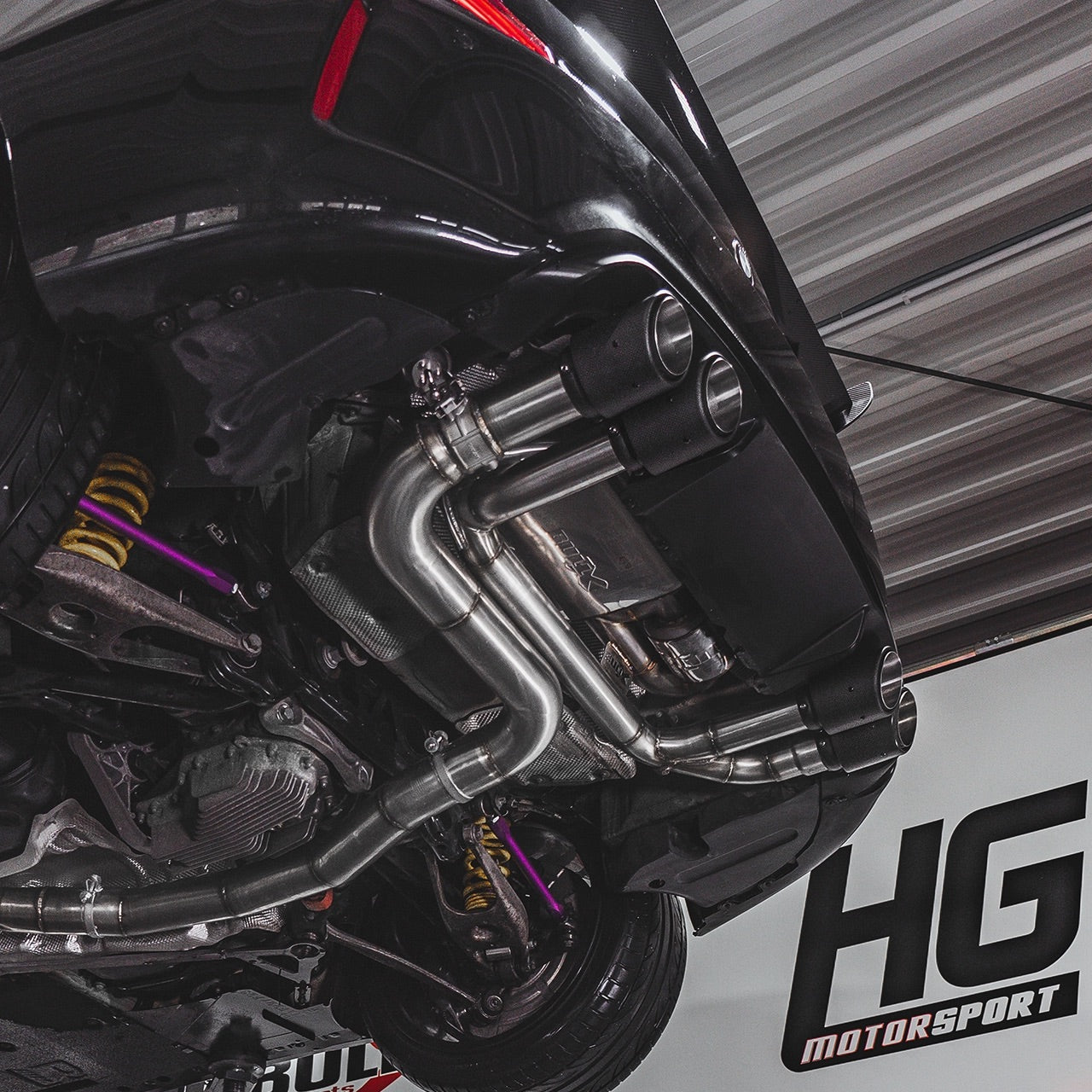 EGO-X Klappenabgasanlage 3,5"/89mm BMW M2 Competition F22/F87 411PS (mit ECE*)
