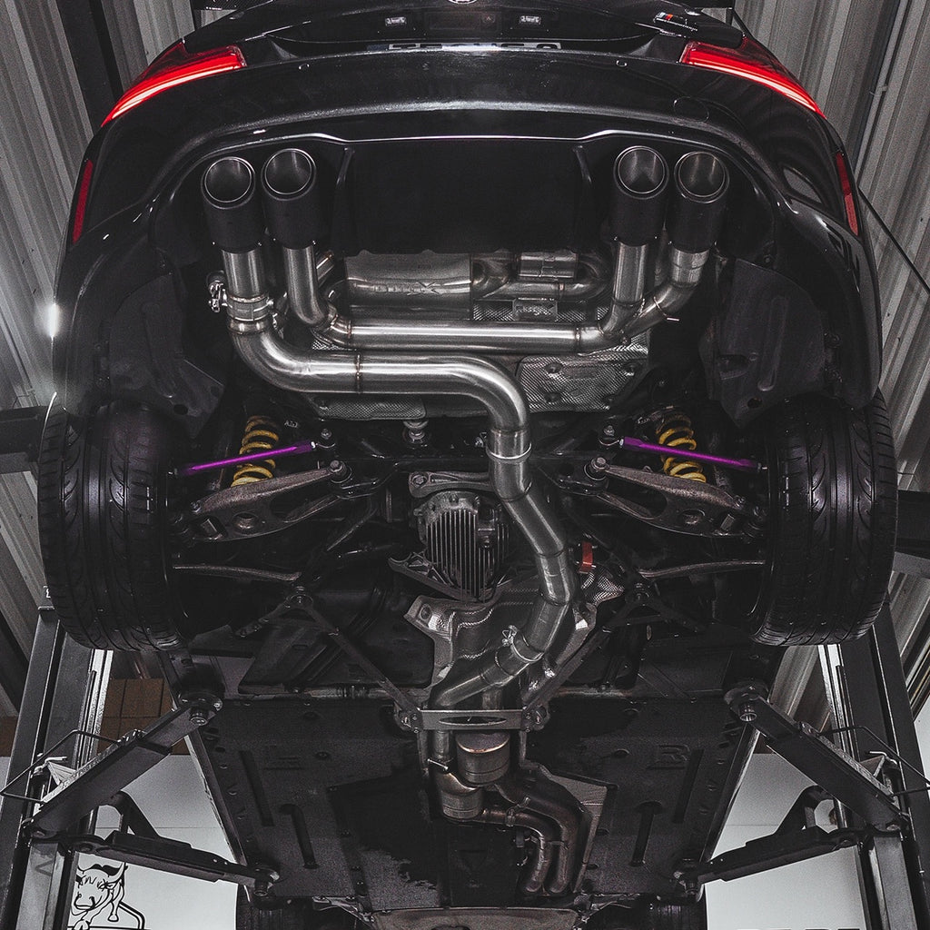 EGO-X Klappenabgasanlage 3,5"/89mm BMW M2 Competition F22/F87 411PS (mit ECE*)