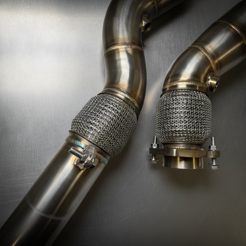 TuningKathedrale Catless Downpipe pro BMW M3 M4 G80 G82 - S58