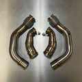 TuningKathedrale Downpipes pour BMW M5/M8 S63 SANS FAP