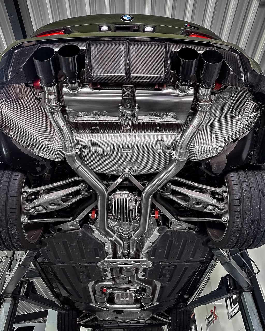 EGO-X Klappenabgasanlage BMW M3/M4 inkl.Competition G80/G81/G82 (mit ECE)