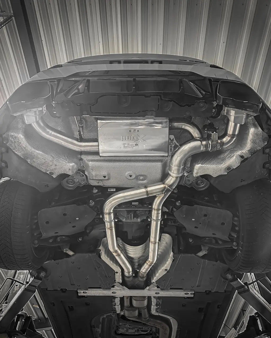 EGO-X Abgasanlage 3,5" BMW M240i G42, (mit ECE*)