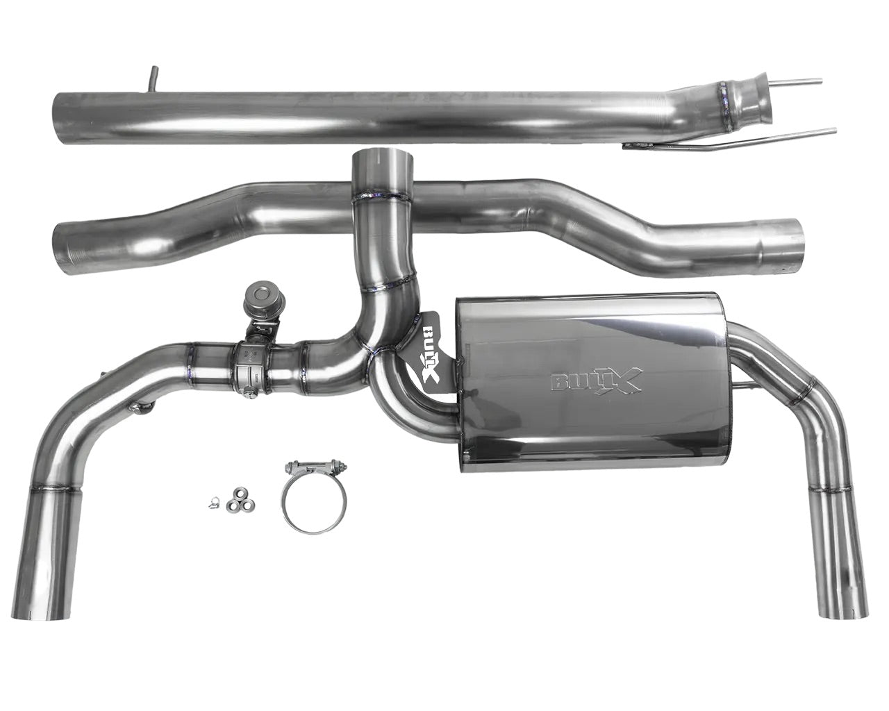 EGO-X Klappenabgasanlage 3,5" Mercedes, CLA45 117, 381PS (mit ECE*)