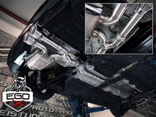 EGO-X Abgasanlage 3" Mini Cooper S, JCW F56 (mit ECE*)