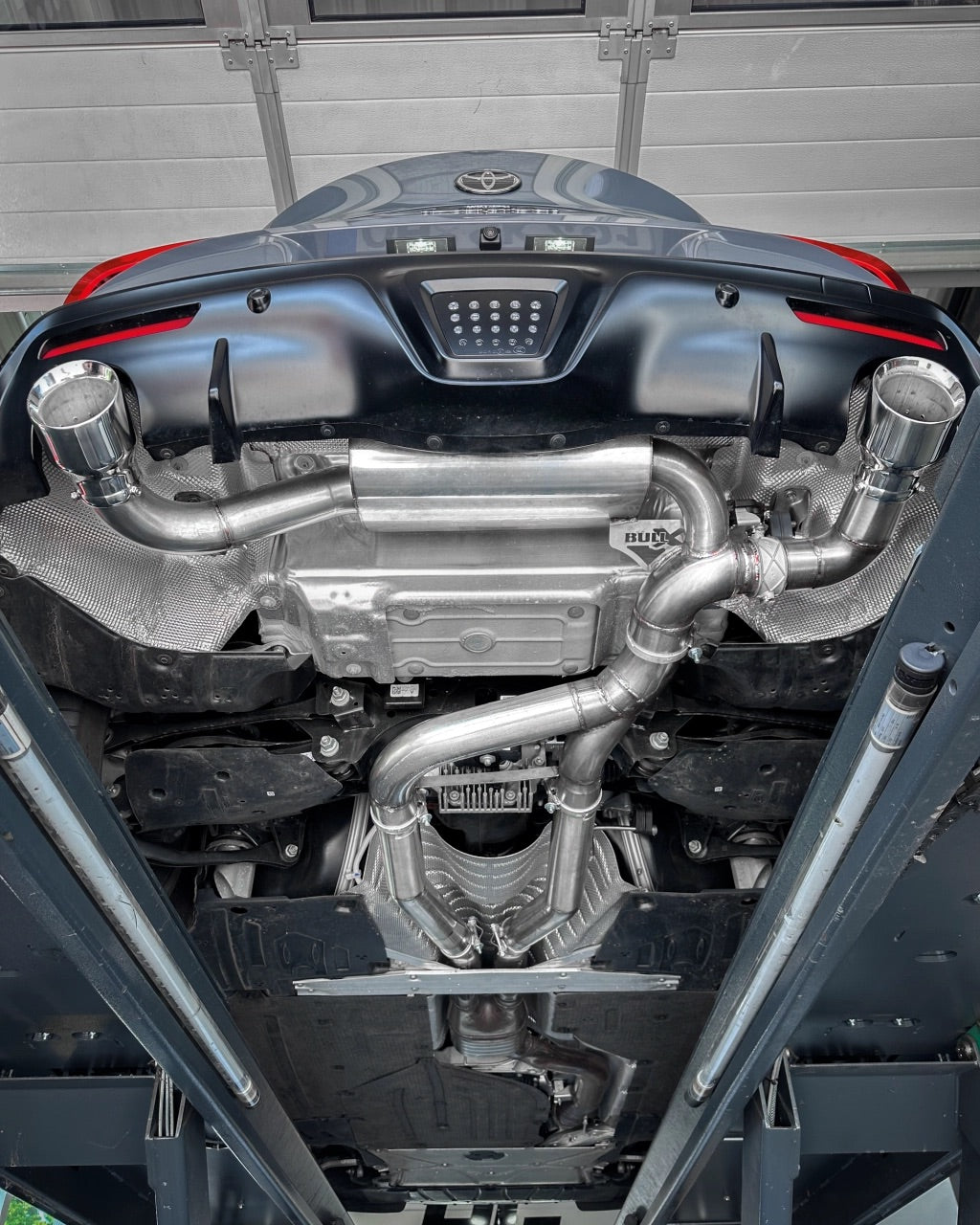 EGO-X Klappenbgasanlage 3,5" Toyota Supra GR (mit ECE*)