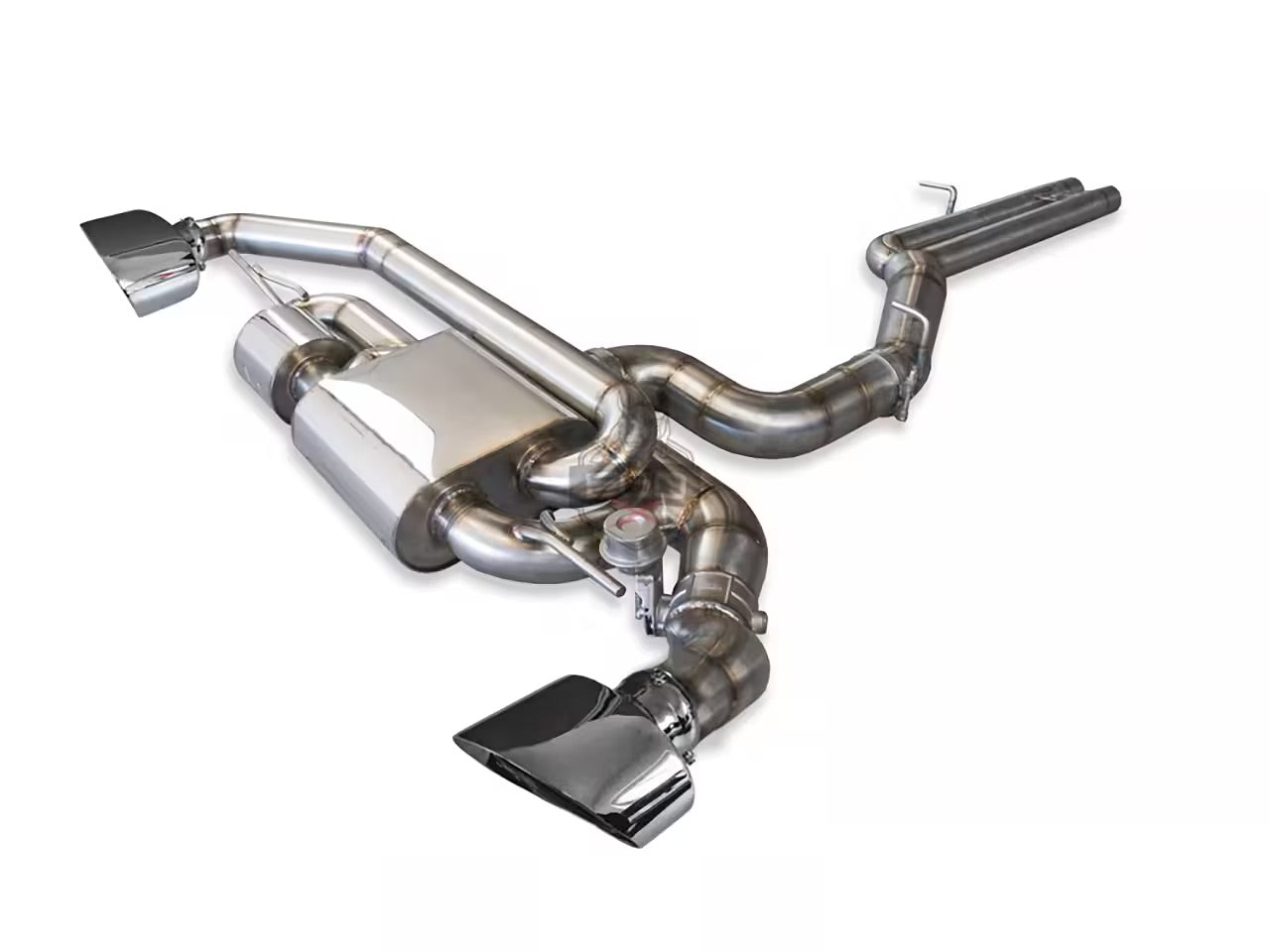 EGO-X Abgasanlage 3,5" Audi TTRS 8S Coupe quattro 400PS ECE