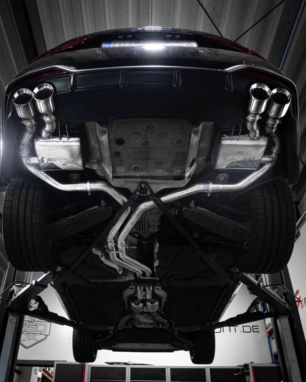 EGO-X Klappenabgasanlage Audi S4/S5 B9 quattro 354PS (mit ECE*)