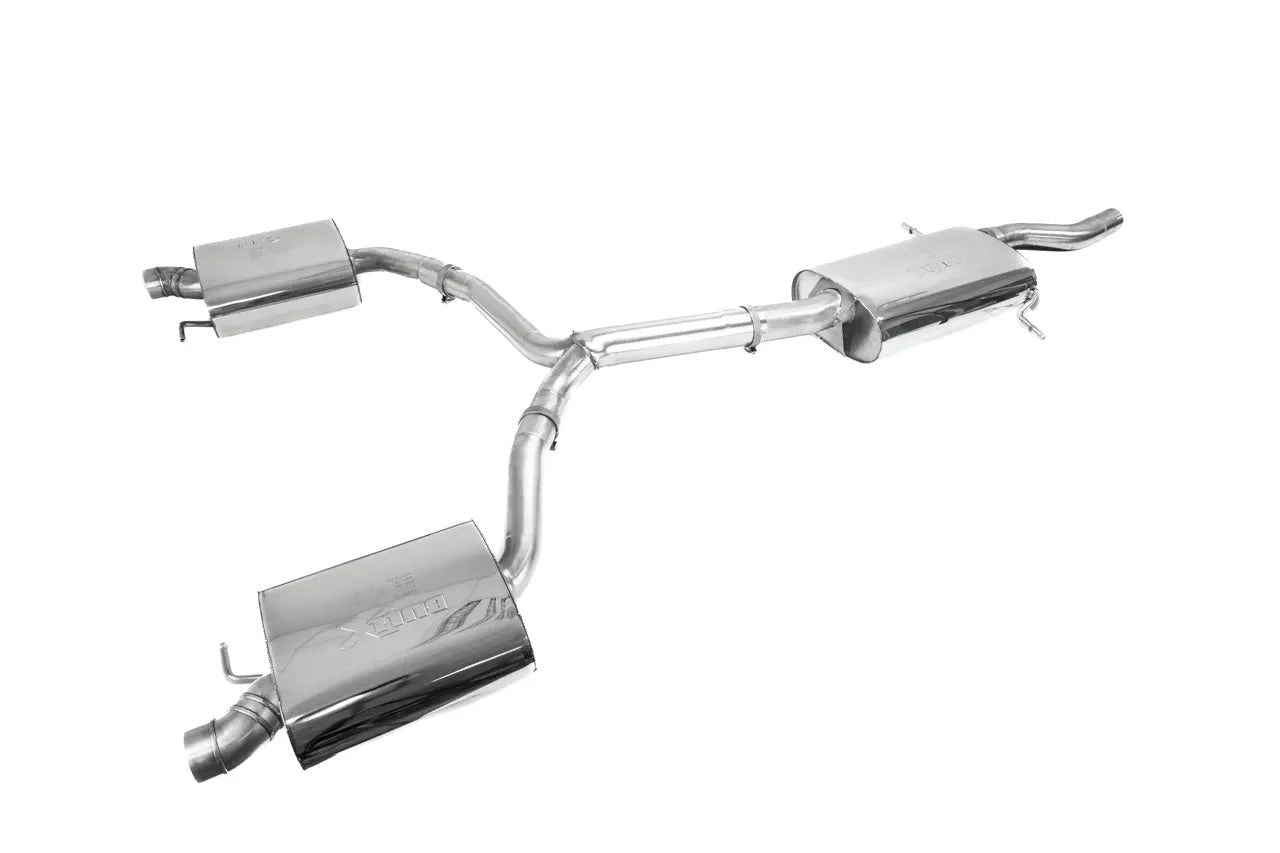 Bull-X ECE Abgasanlage 2,75" Audi A4/A5 B8 1.8-2.0 TFSI