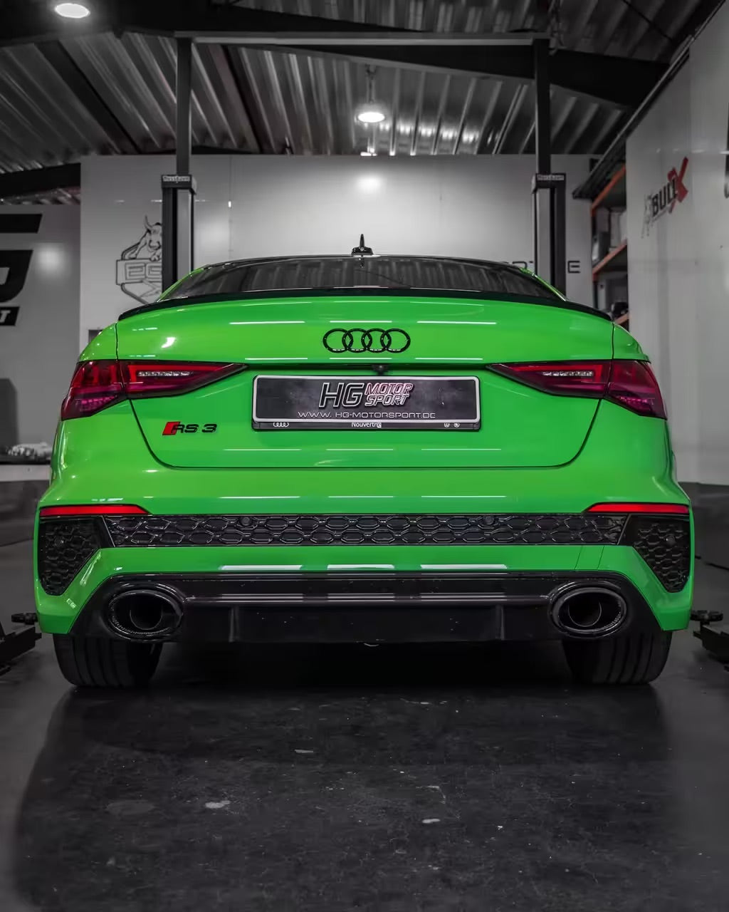 EGO-X Klappenabgasanlage 3,5" Audi RS3 8Y quattro | ECE Performance Exhaust