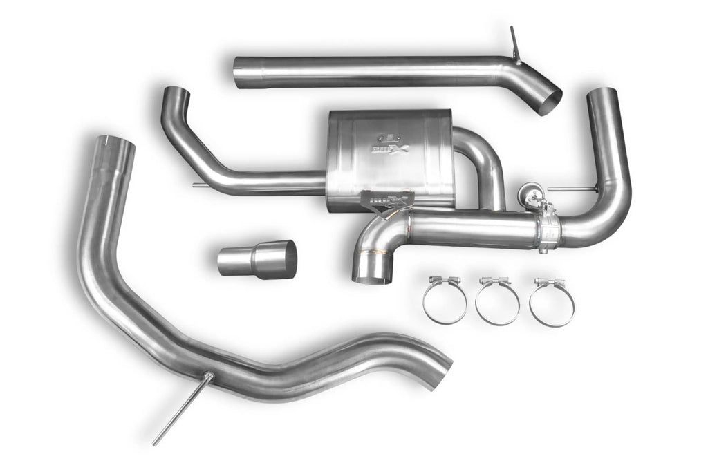 EGO-X Klappen-Abgasanlage VW Golf 8 GTI / Clubsport / ED 45 3,5" / 89mm